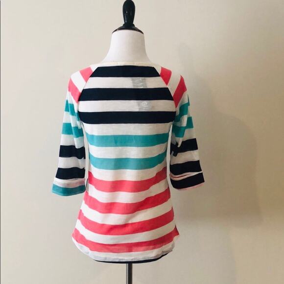 Scoop Neck Top Striped - Picture 5 of 7